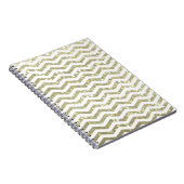 Carnet Gold Chevron (Côté Droit)