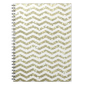 Carnet Gold Chevron (Devant)