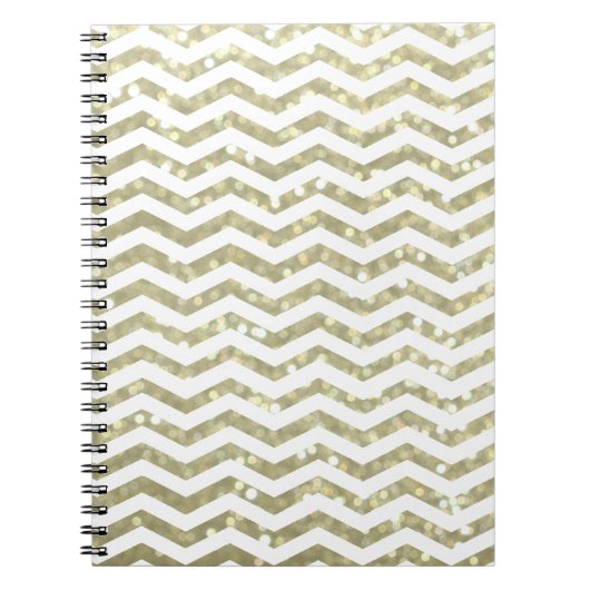 Carnet Gold Chevron (Devant)
