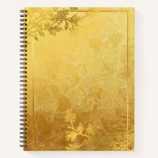 Carnet Gold Design : Linage Blanc Personnalisable