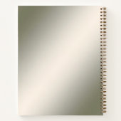 Carnet Gold Floral Notebook (Dos)