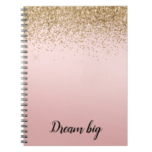 Carnet Gold Glam Glitzy Parties scintillant étincelante r