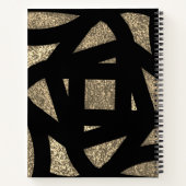 Carnet Gold Mandala Sparkles (Dos)