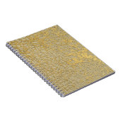 Carnet Gold Marbling : Grunge Texture Design (Côté Droit)