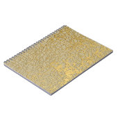 Carnet Gold Marbling : Grunge Texture Design (Côté gauche)