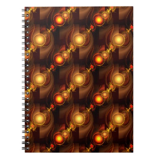 Carnet Gold Modern Boho Elegant Abstract Art Pattern #501 (Devant)