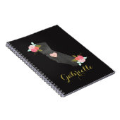 Carnet Gold Monogram California State & Moveable Heart (Côté Droit)