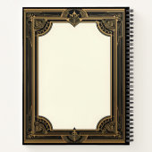 Carnet Gold on Black Classic (Dos)