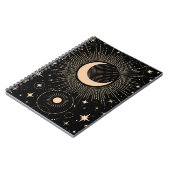 Carnet Gold sun (Côté gauche)