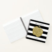 Carnet Golden Apple Enseignant Spiral Noeud, Faux Parties (Intérieur)