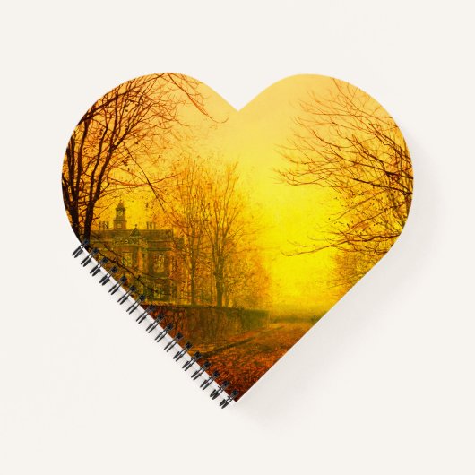 Carnet Golden Autumn John Atkinson Grimshaw (Devant)