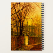 Carnet Golden Autumn John Atkinson Grimshaw (Verso)