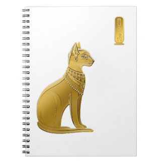 Carnet Golden Bastet - Déesse égyptienne de la protection