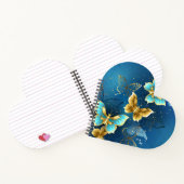 Carnet Golden butterflies (Intérieur)