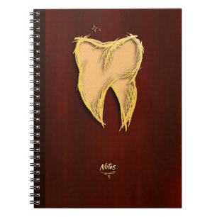 Carnet Golden Dentist Dental Assistant Dentaire Élégant C