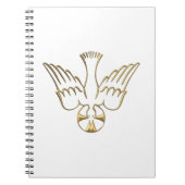 Carnet Golden Descent du symbole de l'esprit de bois (Devant)