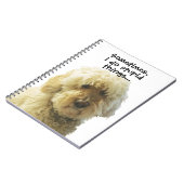 Carnet Golden Doodle Journal, joli Doodle moppy adorable (Côté gauche)