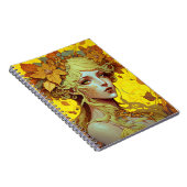 Carnet Golden Elf Fairy Fae Imaginaire Art (Côté Droit)