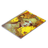 Carnet Golden Elf Fairy Fae Imaginaire Art (Côté gauche)