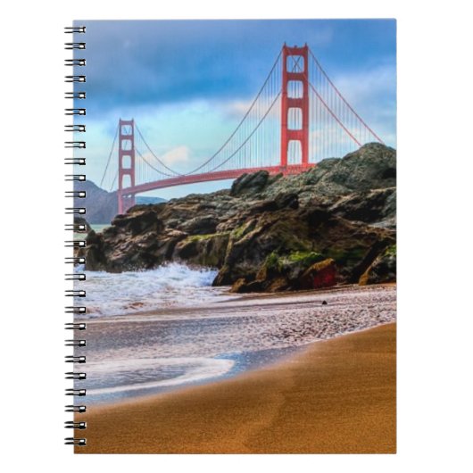 Carnet Golden gate bridge au coucher du soleil (Devant)