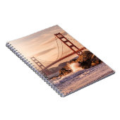 Carnet Golden gate bridge de plage de Baker (Côté Droit)