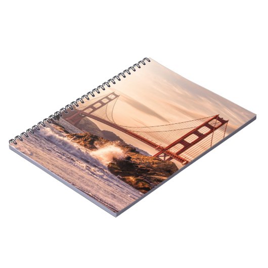 Carnet Golden gate bridge de plage de Baker (Côté gauche)