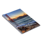 Carnet Golden gate bridge de traînée de San Francisco Bay (Côté Droit)