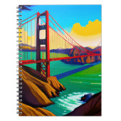 Carnet Golden Gate Bridge, San Francisco (Devant)