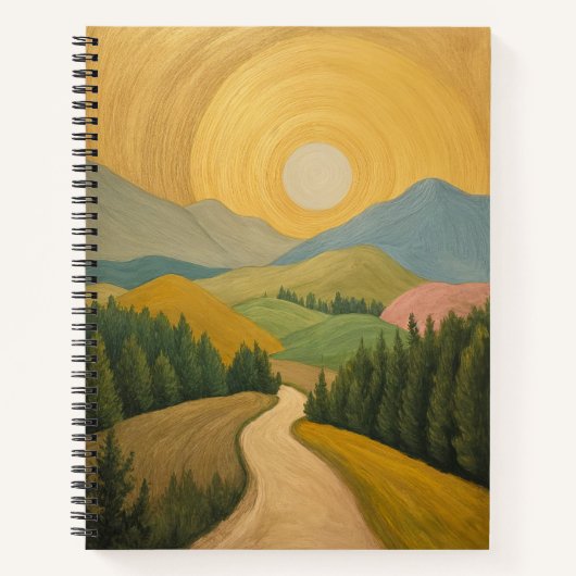 Carnet Golden Horizon Trail (Devant)