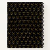 Carnet Golden lyre (Dos)
