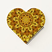 Carnet Golden Mandala Antique Abstract Design-63495 (Dos)