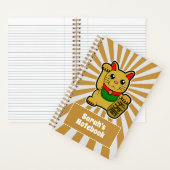 Carnet Golden Maneki Neko - Japonais Chat chanceux (À l'intérieur)