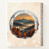 Carnet "Golden Mist Harmony" (Dos)