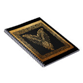 Carnet Golden Phoenix Elégance (Côté Droit)
