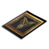 Carnet Golden Phoenix Elégance (Côté gauche)