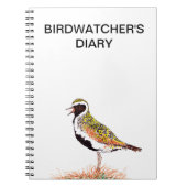 Carnet Golden Plover (Devant)