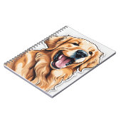 Carnet Golden Retriever (Côté gauche)