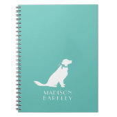 Carnet Golden Retriever (Devant)