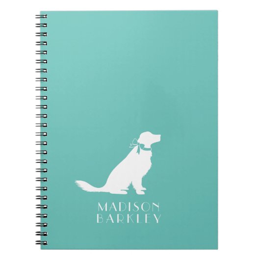 Carnet Golden Retriever (Devant)