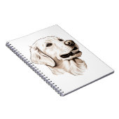 Carnet Golden Retriever 2 (Côté Droit)