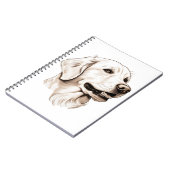 Carnet Golden Retriever 2 (Côté gauche)