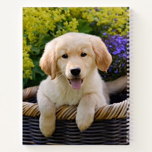 Carnet Golden Retriever Chien Chien Chien Chien Chien Chi (Dos)