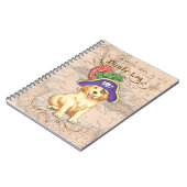 Carnet Golden Retriever Pirate (Côté gauche)