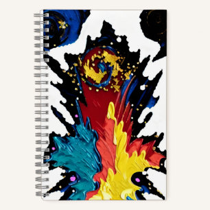 Carnet Golden Slither Jaune Orange Yeux regarder la beaut