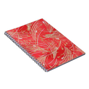 Carnet Golden Straw Chinese Red Friend