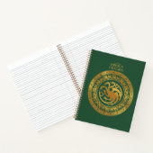 Carnet Golden Targaryen Crest (Intérieur)