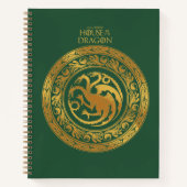 Carnet Golden Targaryen Crest (Devant)