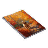 Carnet Goldendoodle en automne Leaves Fall Inspire (Côté Droit)
