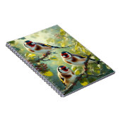 Carnet Goldfinches (Côté Droit)