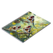 Carnet Goldfinches (Côté gauche)